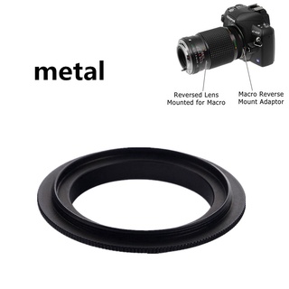 Adaptador de anillo de marcha atrás de lente Macro de 52 mm para montaje Canon EOS EF/EF-S [HDZ]