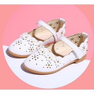 moda niños zapatos niñas verano flor zapatos niños sandalias blanco