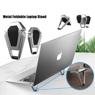 Metal Foldable Laptop Stand Non-slip Base Portable Notebook Holder Accessories (1)
