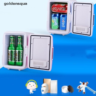 [goldensqua] 4l coche hogar mini nevera calentador portátil pequeño refrigerador bebé botella calentador [goldensqua] (6)