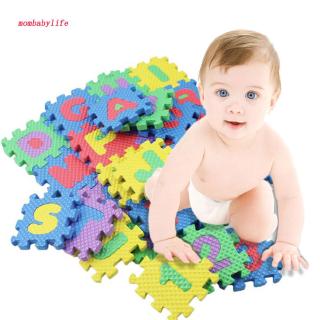 36 pzas/cjto alfabeto/números para niños juguete educativo para niños alfombras suaves