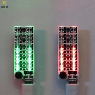 Mini Luz Indicadora De sonido De Espectro De Alta brillo Mini Música 10 niveles 2x13 Led (1)