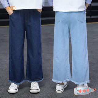 Los Niños Pantalones De Mezclilla De Vaqueros Niñas Desgaste Rentables jeans Recomendado Moda Vanguardista Suelto Caliente Alta Calidad