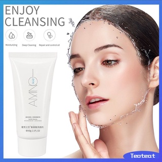 Amino Acid Face Cleanser Moisturizing Brightening Hydrating Oil Control Shrink pores Nourishing Skin Care Facial teat