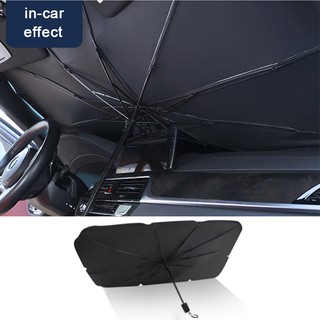 Haval H6 M6 H9 H1 coche plegable parasol paraguas Interior frontal parabrisas cubierta a prueba de sol aislamiento térmico automático ventana sombreado tablero (5)