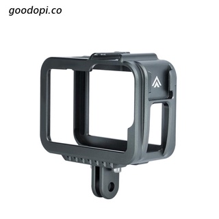 g.co Metal Camera Frame Mount Housing Case for Go pro Hero 9 Protective Housing Frame Cover for Go pro Hero 9 Action Camera Accessories