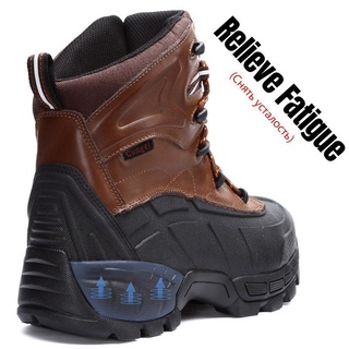 [alta Calidad]zapatos de seguridad botas de senderismo de los hombres de la moda botas de escalada de acero zapatos de trabajo de cuero de vaca botas de herramientas tKTM (3)