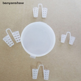 banyanshaw 4 piezas antironquidos nariz clips respirar fácil ayuda al sueño dilatadores nasales dispositivo co