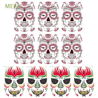 MERE Temporary Face Sticker Easy to Clean Cosplay Props Tattoo Stickers Wide Use Water Transfer Printing Long Lasting Masquerade Party Accessories Halloween Decoration