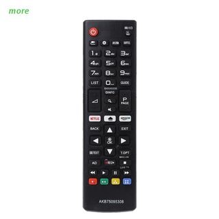 más control remoto akb75095308 para lg smart tv 43uj6309 49uj6309 60uj6309 65uj6309 sustituido reproductor de controlador