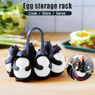 6 pzs soporte Para Servir huevo en forma De pingüino