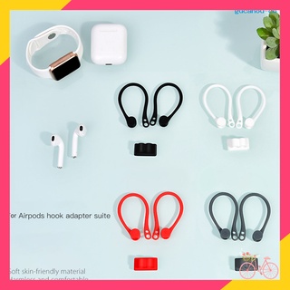 [GUC]1 Pair Ear Hooks Soft Anti-lost Wireless Earphone Accessories Silicone Protective Earhooks Holder for AirPods