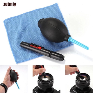 Zutmiy Kit De paño Para limpieza De Lentes 3 en 1 Para cámara Dslr Vcr Tk