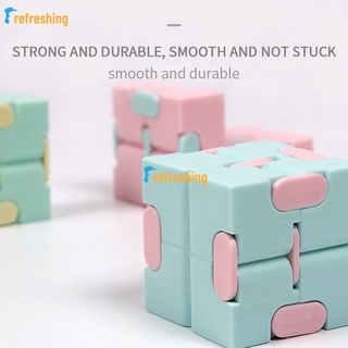 Cubo Mágico De Infinite Fidget Cube Cubos De estrés descompresión Macaron juguetes Fidget RF01