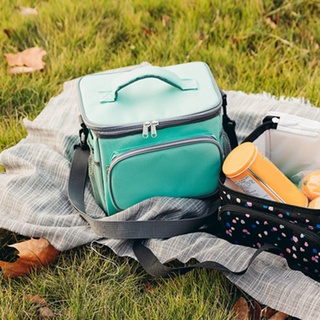 [mee]bolsa enfriadora de hombro/bolsa de almuerzo aislada para picnic/contenedor de almacenamiento de alimentos
