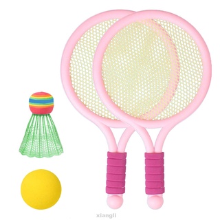 Ligero para niños divertido juego de entrenamiento playa juguete raqueta de tenis conjunto