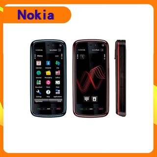 nokia 5800 música recta pantalla táctil teléfono móvil función teléfono móvil teléfono básico
