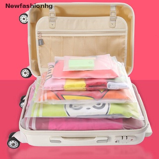 (newfashionhg) 5 bolsas de plástico multifuncionales de viaje bolsas de almacenamiento portátil organizador en venta