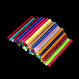 {FCC} 60 unids/pack multicolor glitter hot pegamento palos no tóxicos alto adhesivo palos