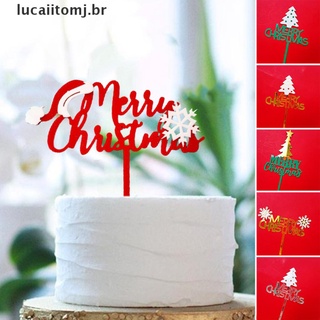 [lumjhot] 13 Modelos decoración De pasteles navideños/navidad De copos De nieve Acrílico (Lucaitomj)