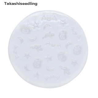 Takashiseedling/molde de silicona de resina de Halloween DIY Mini calabaza fantasma murciélago molde de joyería artesanía productos populares