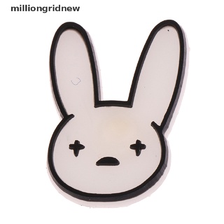 \ [milliongridnew] 10 Piezas De PVC Luminoso Zapatos De Cueva Accesorios Bad Bunny Cute (1)