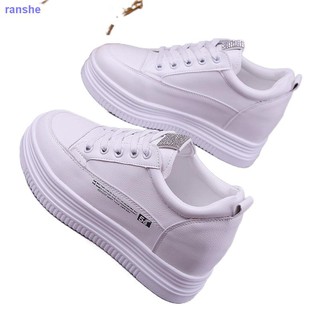 Trifle suela gruesa zapatos blancos mujeres s 2021 primavera nuevo ocio deportes salvajes delgado impermeable zapatos de las mujeres