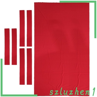 [Hi-tech] Mesa de billar fieltro 9\'\ '\' mesa de billar paño de tela de tela de alto rendimiento rojo