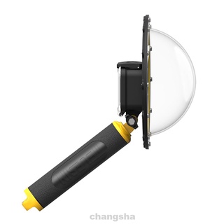 Dome Port accesorios de cámara al aire libre lente gran angular para GoPro Hero 9 negro
