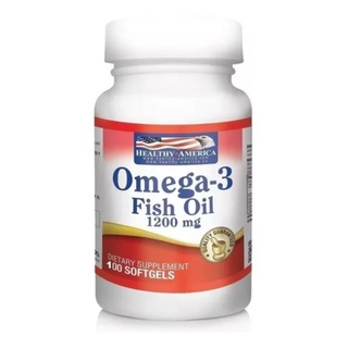 OMEGA 3 - FISH OIL 1200MG - HEALTHY AMERICA