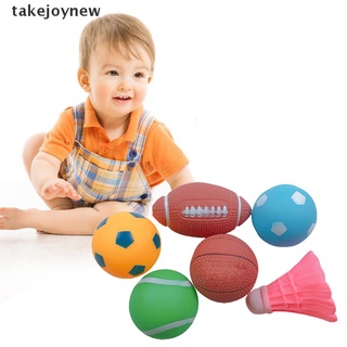 [takejoynew] bebé lindo divertido juego de pelota desarrollar niño's táctil sentidos juguete toque bola de mano juguete