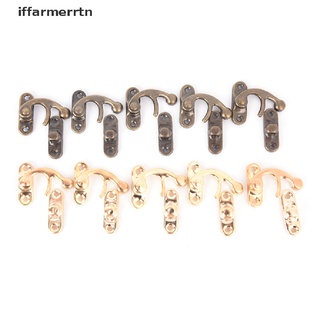 [iffarmerrtn] 10 piezas de bloqueo de metal con hebilla curvada, cierre de cuerno, gancho, accesorios para bolsos [iffarmerrtn]
