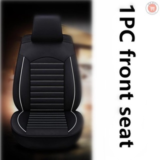 Funda Universal de cuero PU para asiento delantero de coche/Protector de asiento de coche/accesorios interiores de coche (3)