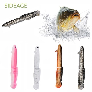 SIDEAGE 5Pcs/Pack Durable Artificial Lure Soft Worm Floating Fishing Lure Lure Bait Fishing Tools Fishing Tackle Float Wobbler Loach Shaped Soft Bait