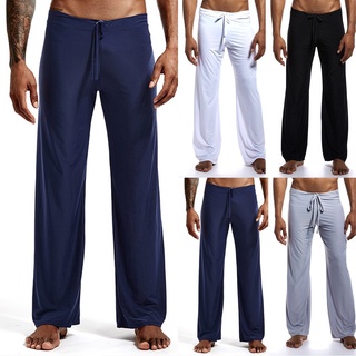 Pantalones largos salón ropa de dormir ropa de dormir pantalones de Yoga fondos Casual hogar