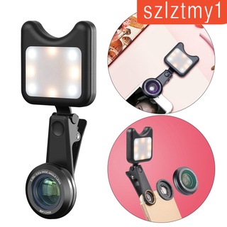[caliente!] LED recargable Clip-on relleno de luz de vídeo para portátil maquillaje Selfie portátil