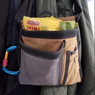 Bolsa de almacenamiento unilateral para colgar en la cintura, bolsa de almacenamiento, resistente al desgaste, lona ajustable, bolsa de transporte [auum1]
