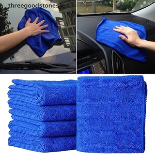 [thgs] 5 pzs toallas De limpieza De Microfibra De Microfibra Azul Para lavado De coches (8)