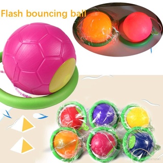 Flash bola rebotadora niños desarrollo juguetes de una sola pierna Kick Ball niños regalos ejercicio niños saltar y equilibrio gimnasio bola