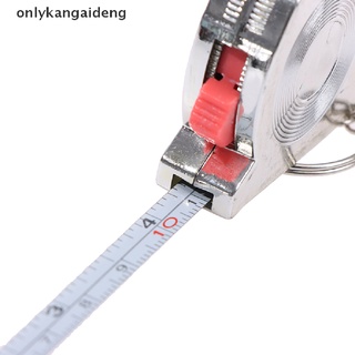 onlyka 1m/3ft retráctil de acero inoxidable de bolsillo de medición de la regla de cinta métrica llavero co (9)
