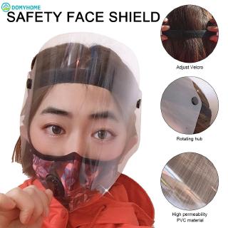 1Pc a prueba de salpicaduras a prueba de polvo escudo facial proteger la cara escudo ajustable protección cara cara escudo cara completa