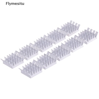 [flymesitu] 10pcs aluminio disipador de calor ordenador enfriador radiador disipador de calor para placa base.