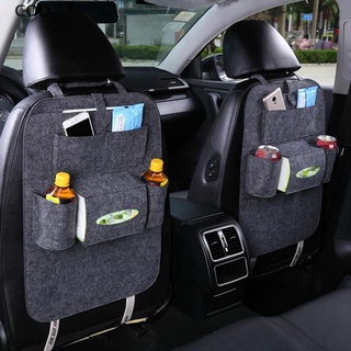 [cod] bolsa de almacenamiento multibolsillo para asiento de coche, organizador, accesorio caliente
