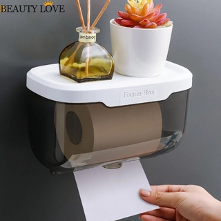 Soporte multifuncional impermeable para papel higiénico montado en la pared