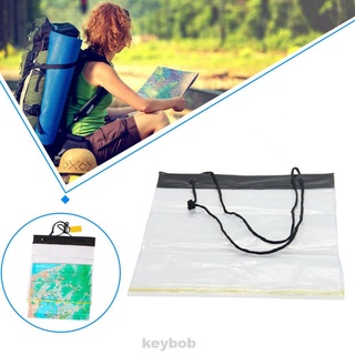 Soporte para camping senderismo, almacenamiento ligero, impermeable, cubierta de mapa (1)
