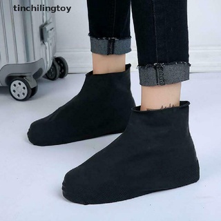 [tinchilingtoy] Overshoes Rain Silicona Impermeable Zapatos Cubre Botas Cubierta Protector Reciclable [Caliente]