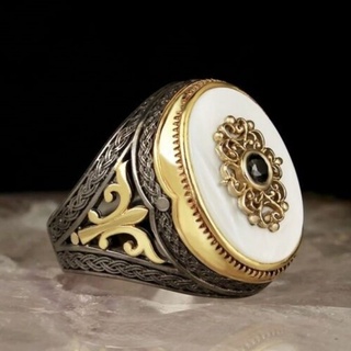 Yihang Home venta caliente nuevo creativo Chapado en dos colores anillo de circón de oro Real Mujer anillo de compromiso775