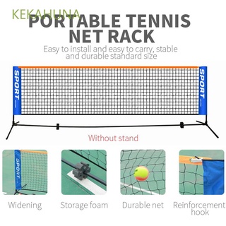 KEKAHUNA red de entrenamiento de tenis profesional fácil de configurar red de voleibol de bádminton red de entrenamiento deporte ejercicio al aire libre sin marco red de tenis malla