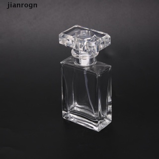 jrogn vidrio grueso recargable botella de perfume pulverizador bomba perfume botellas contenedor.