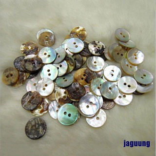 100 pzs/lote de perlas naturales concha redondas de 10 mm